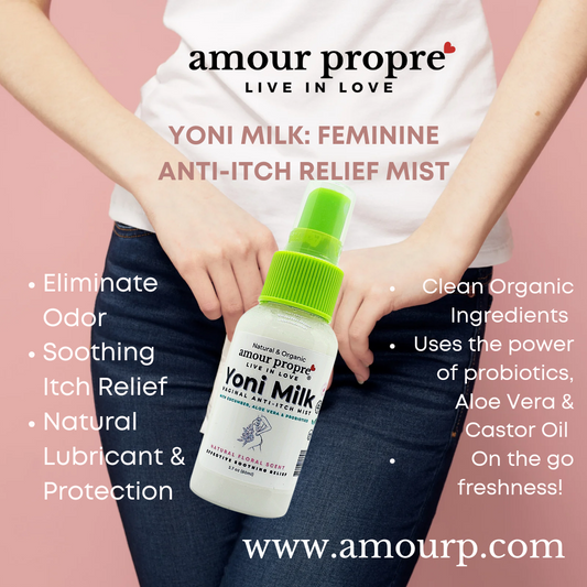 Yoni Milk – Vaginal Anti-Itch Mist with Probiotics for pH Balance Soothing Yoni Mist – Relieves Itch & Discomfort Naturally Yoni Milk Feminine Spray – Cooling & Refreshing Anti-Itch Relief Probiotic-Infused Yoni Mist – Supports Feminine Wellness Yoni Milk