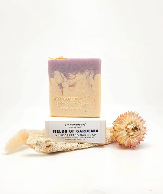 Fields of Gardenia Handcrafted Bar Soap – Floral & Luxurious Gardenia-Scented Artisan Bar Soap – Nourishing & Hydrating Handmade Fields of Gardenia Soap – Gentle & Moisturizing Luxury Gardenia Bar Soap – Clean Beauty & Small-Batch Crafted Floral-Scented H