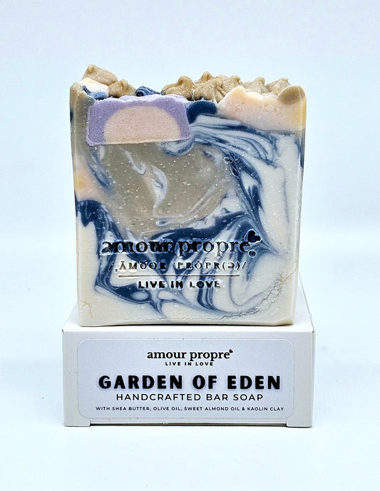 Garden of Eden Bar Soap – Luxurious & Nourishing Skincare Natural Garden of Eden Soap – Hydrating & Refreshing Handcrafted Garden of Eden Bar Soap with Botanical Scents Moisturizing & Gentle Garden of Eden Artisan Soap Aromatherapeutic Bar Soap – Garden o