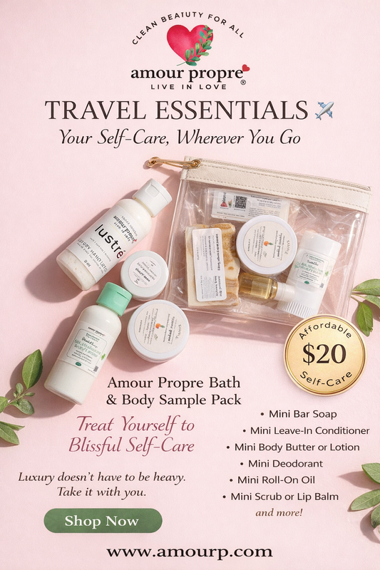 Amour Propre Travel Essentials (Sample Sized Products)