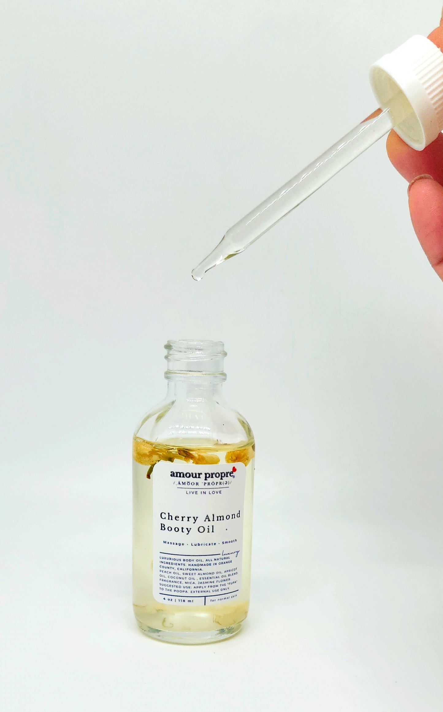 Kissably Soft Booty Oil, Cherry Almond