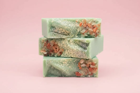 Green Sea Glass Handcrafted Bar Soap