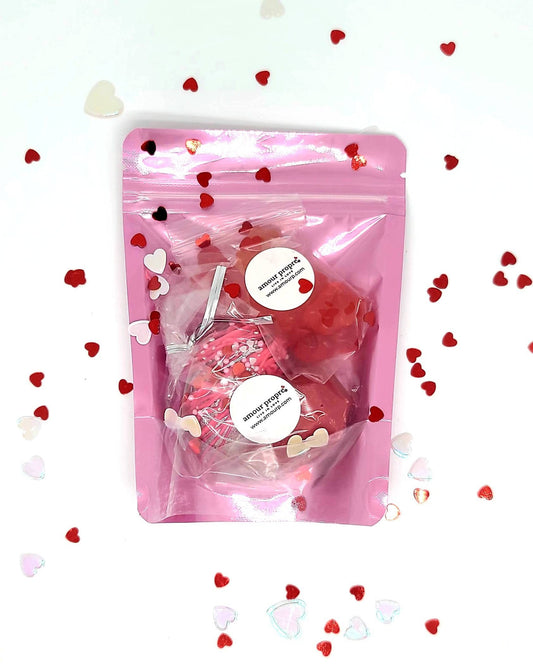 Chocolate Hearts | Solid White or Milk Chocolate | Custom Gift Boxes Available | Candy Grams