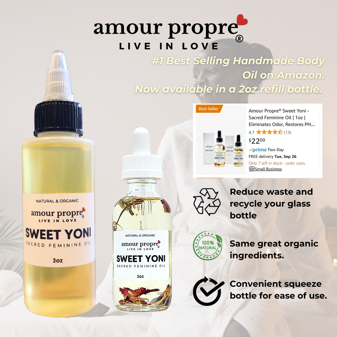 Sweet Yoni - Sacred Feminine Oil | Daily Vulva Hydration Amour Propre Sweet Yoni - Sacred Feminine Oil | Daily Vulva Hydration Amour Propre