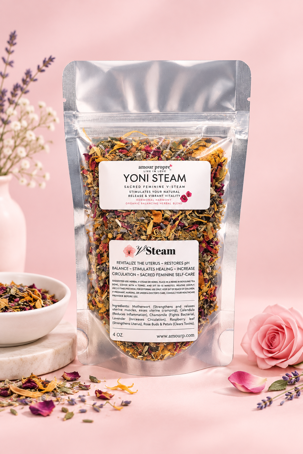 Yoni Steam Sacred Feminine Steam - V-Steam Herbs