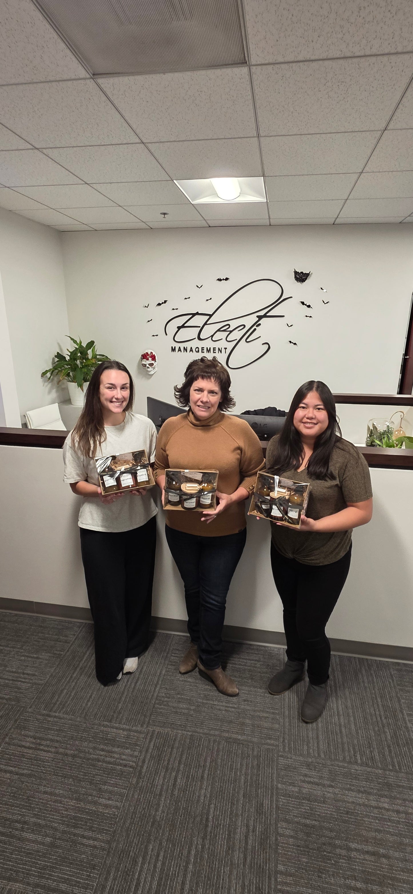 Amour Propre® LUX COLLECTION - Citrus and Rosemary Hand Soap, Hand Lotion, Soy Candle