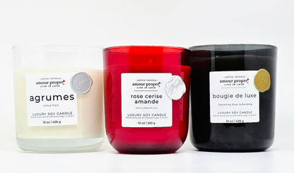 Agrumes Hand poured Aromatherapy Luxury Soy Candle