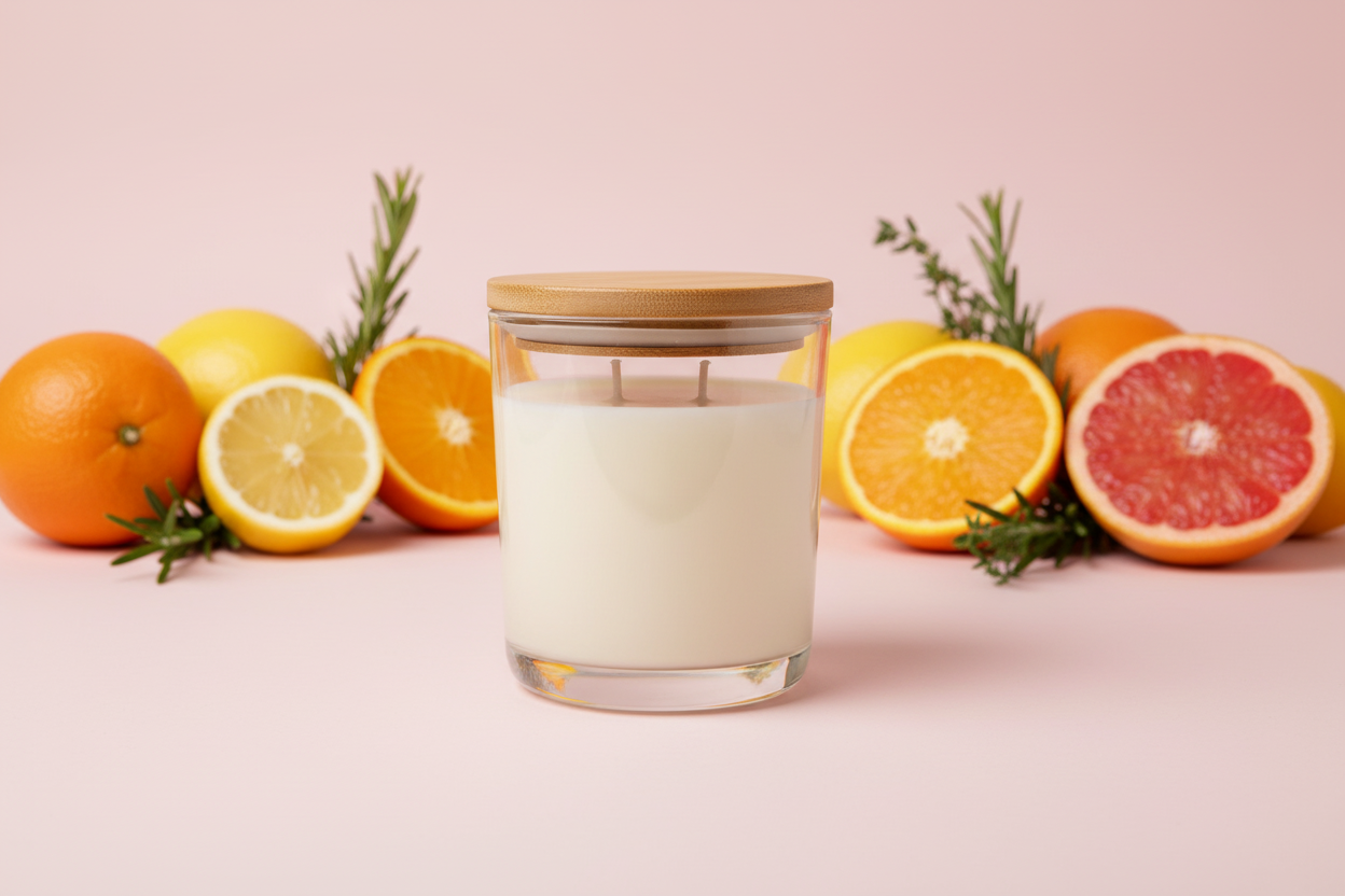 Agrumes Hand poured Aromatherapy Luxury Soy Candle