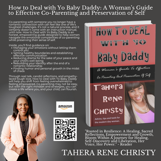 Rooted in Resilience for a positive Co: parenting experience: A Healing, Sacred Reflections, Empowerment and Growth, Blooming Within A Journey for Healing, Self-Discovery and Liberation, Her Voice, Her Power.