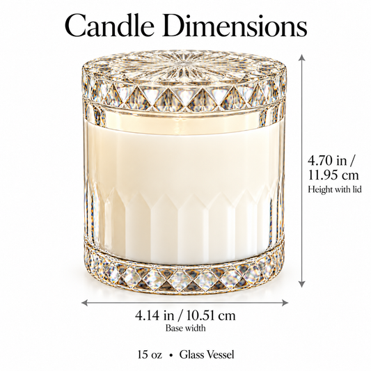 Christmas in Paris – Hand-Poured Luxury Three-Wick Soy Candle | Cranberry Champagne Mimosa | 15 oz