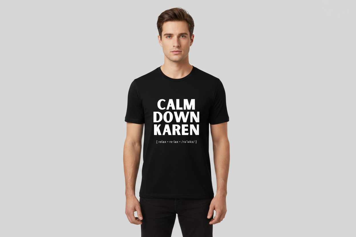 Calm Down Karen T-Shirts