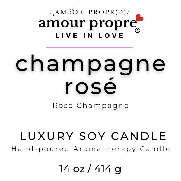 Champaign Rosé Handpoured Luxury Soy Candle
