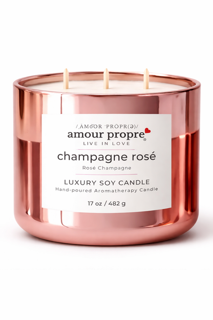 Champaign Rosé Handpoured Luxury Soy Candle