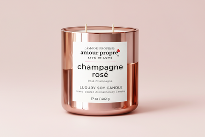 Champaign Rosé Handpoured Luxury Soy Candle