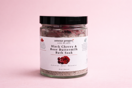 Black Cherry & Rose Buttermilk Bath Soak