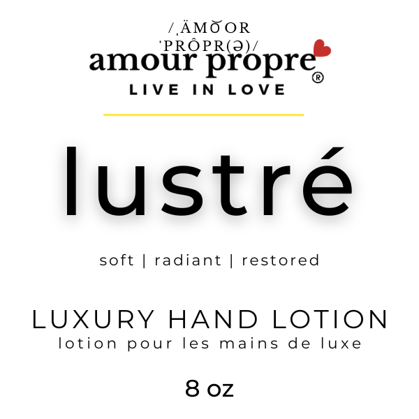 Amour Propre® LUX COLLECTION - Citrus and Rosemary Hand Soap, Hand Lotion, Soy Candle