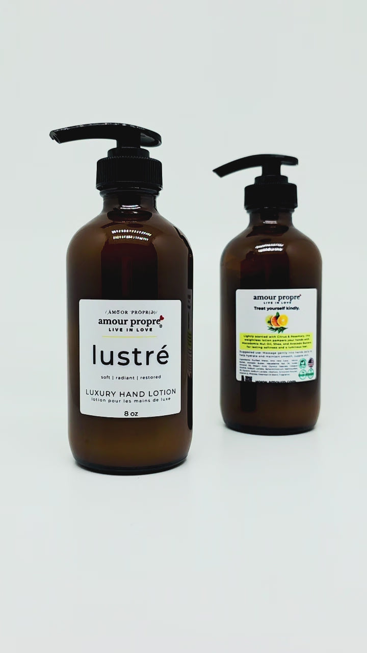 Lustré Luxury Hydrating Hand Lotion - 8oz – Amour Propre®