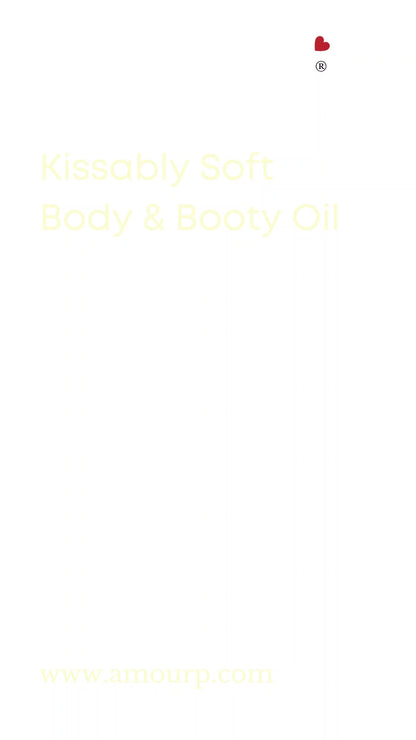 Kissably Soft Booty & Body Oil - Cherry Almond Scented | 1 oz