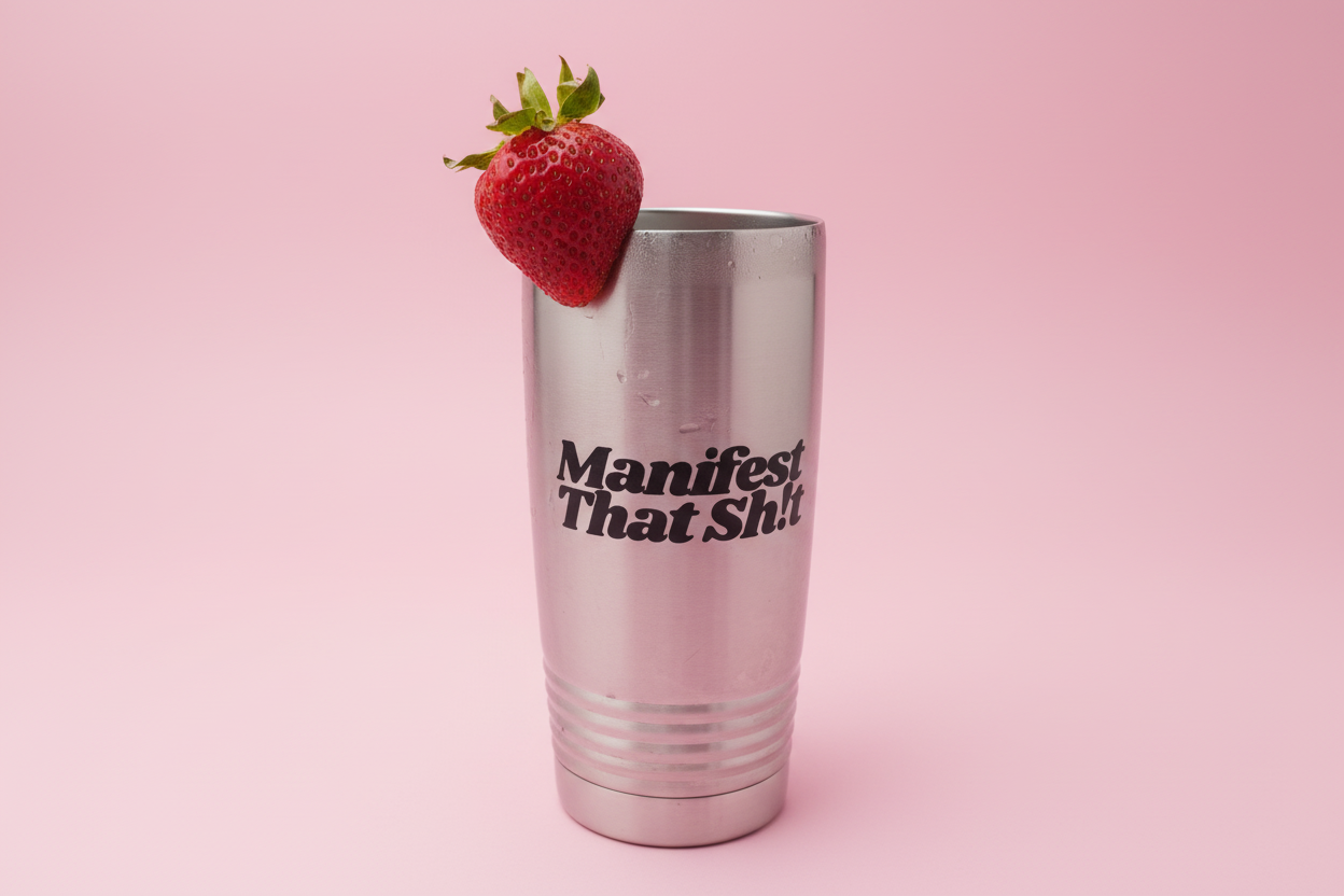 Manifest That Sh!t Stainless Steel Tumbler