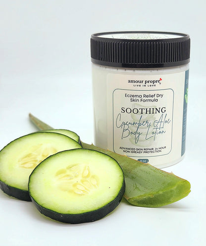 Soothing Cucumber Aloe Body Lotion - Eczema Care