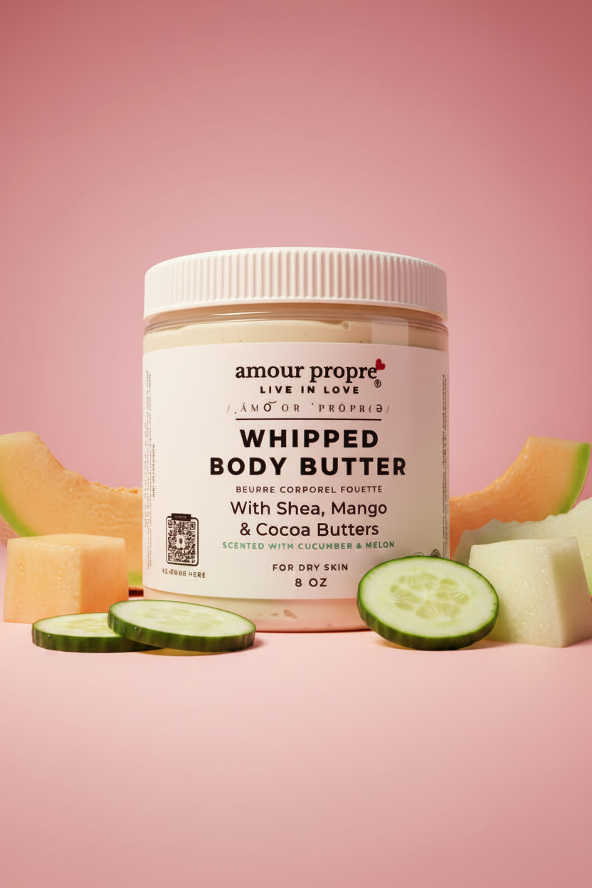 Organic Whipped Body Butter - Dry Skin Relief