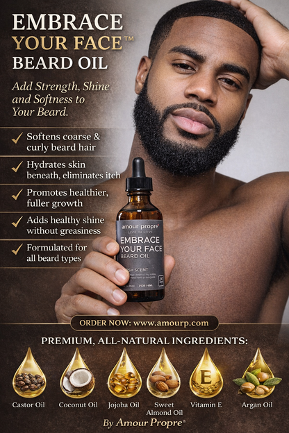 Embrace Your Face - Nourishing Beard and Mustache Oil