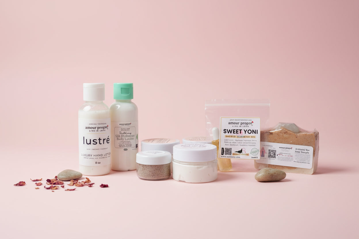 Amour Propre Travel Essentials (Sample Sized Products)