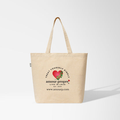 Amour Propre® Branded Recycled Cotton Canvas Bag