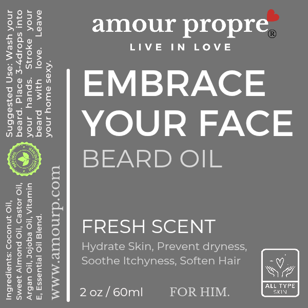 Embrace Your Face - Nourishing Beard and Mustache Oil