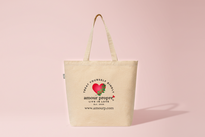 Amour Propre® Branded Recycled Cotton Canvas Bag