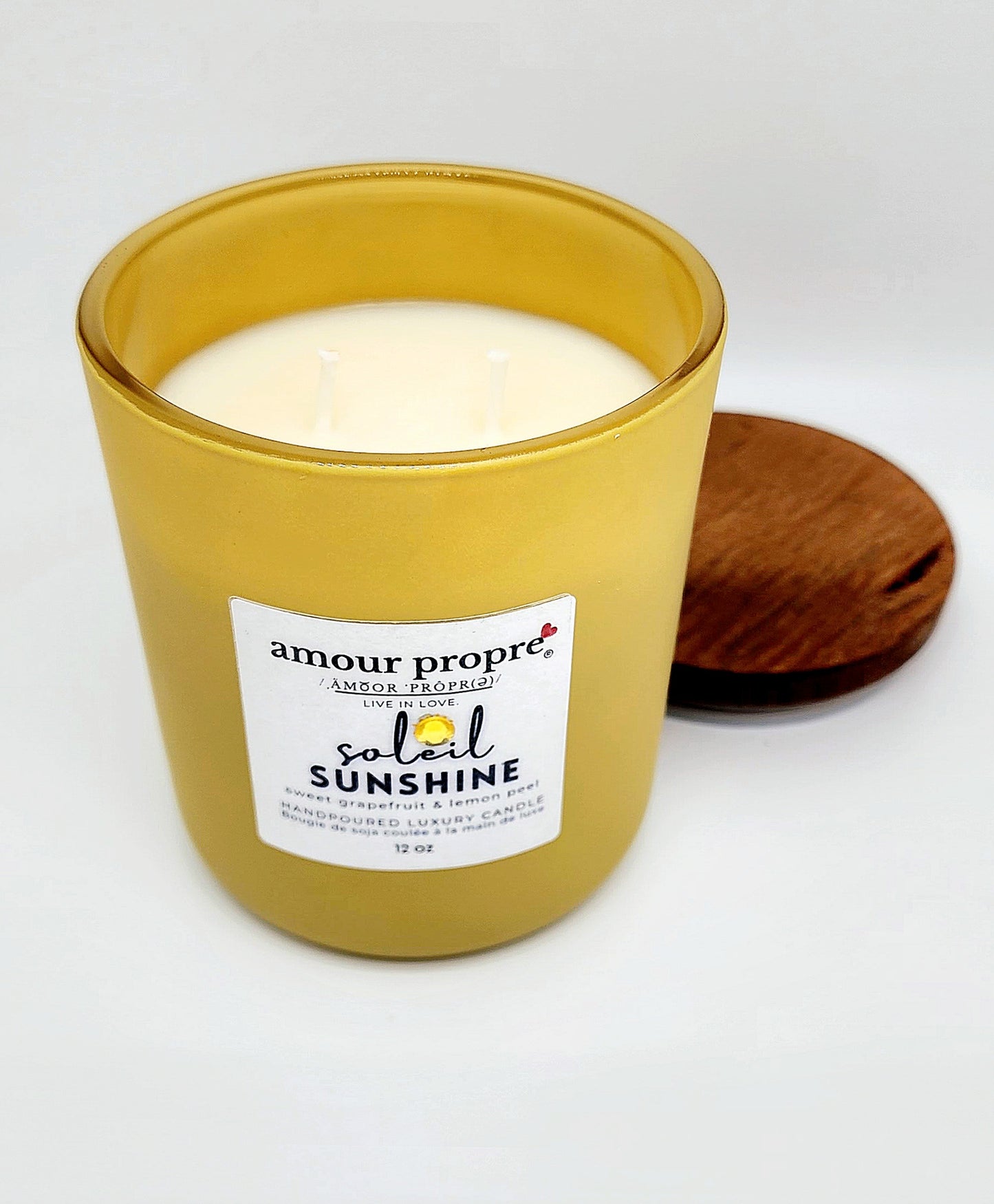 Soleil SUNSHINE Handpoured Luxury Soy Candle