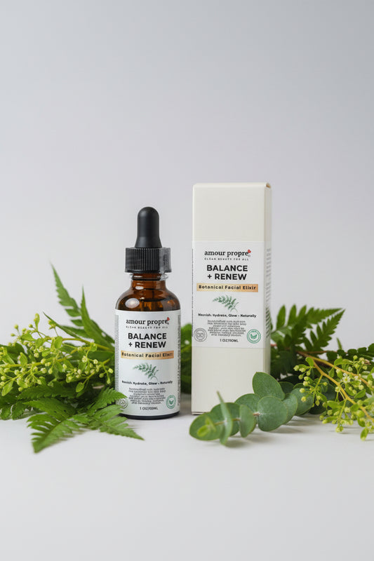 Balance + Renew Face Oil: 
Botanical Facial Oil for Radiant, Healthy-Looking Skin