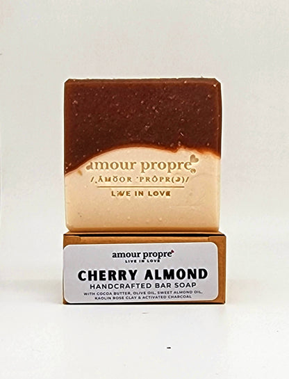 Cherry Almond Handcrafted Soap Bar Soap