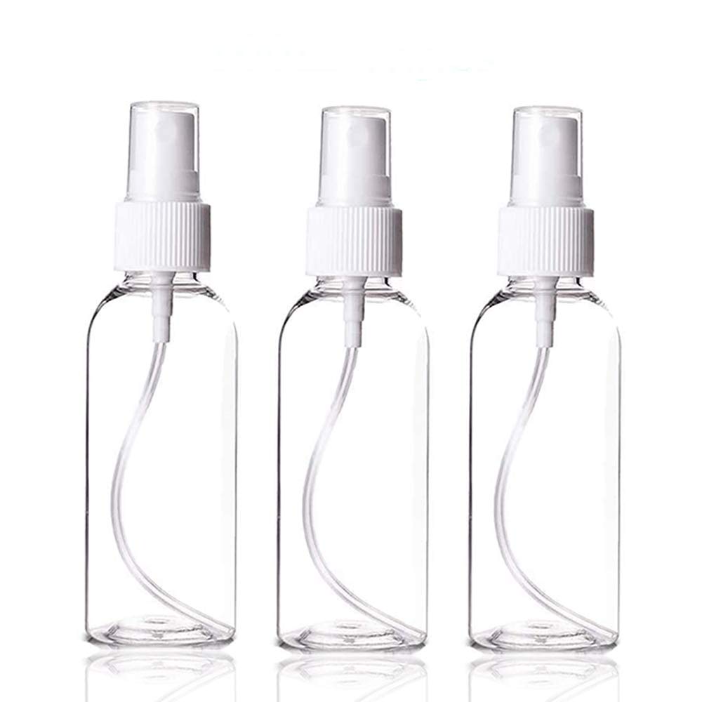 Clear Refillable Bottles - 60ml, 100ml, 120ml