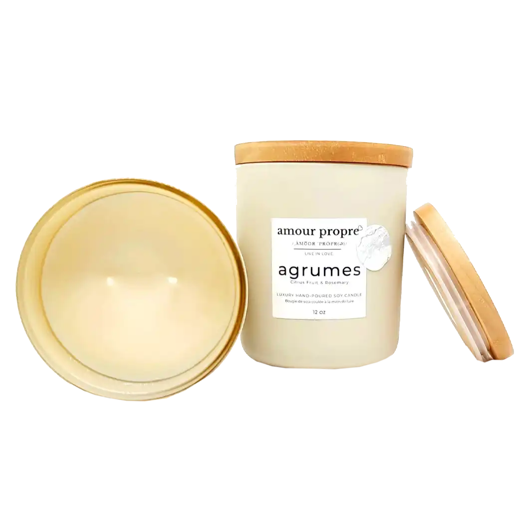 Agrumes Hand poured Aromatherapy Luxury Soy Candle