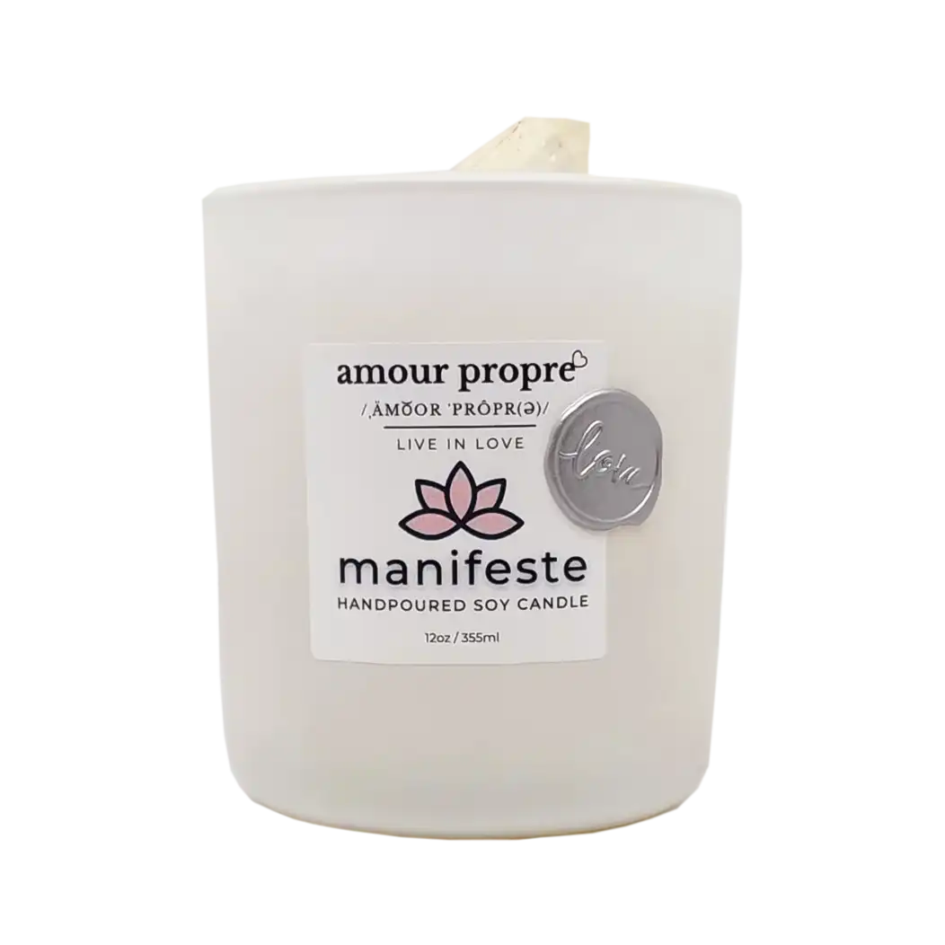 Manifeste (Manifest) Energy Clearing Meditation Candle