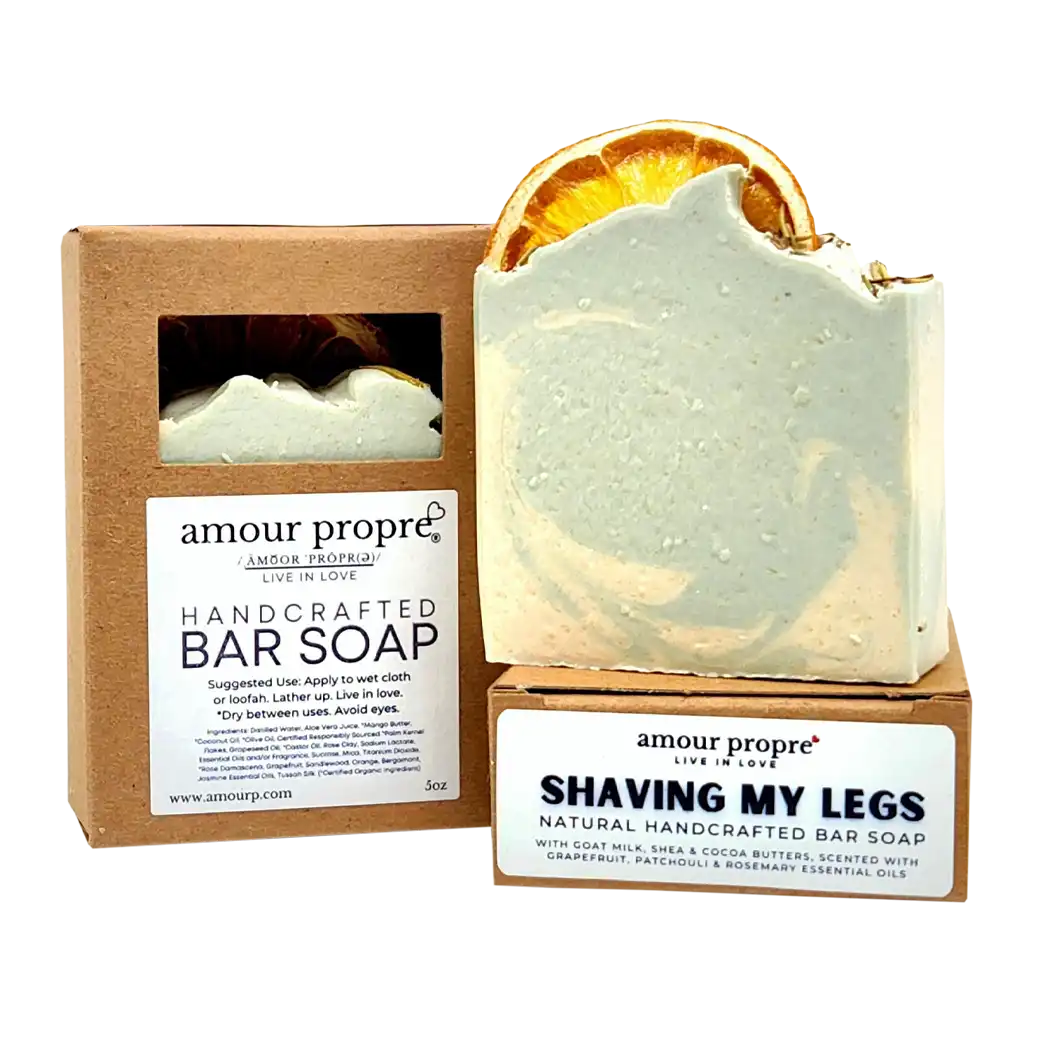 Shaving My Legs Goat's Milk Handcrafted Bar Soap