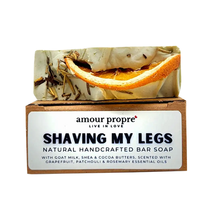 Shaving My Legs Goat's Milk Handcrafted Bar Soap