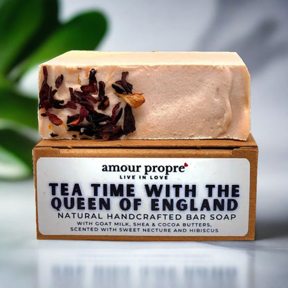 Tea Time with the Queen of England Goat's Milk Handcrafted Bar Soap
